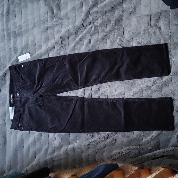 Slim Low Rise Black Corduroy Pants From Joe Fresh! Size 6! NWT! - Picture 4 of 13
